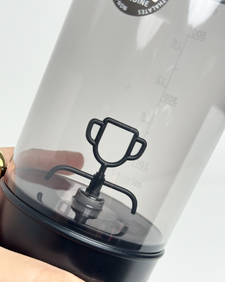 Shaker Pro Black, botella, Proteina