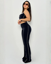 Set Line pretina ancha Leggings / Blusa (Se venden por separado)