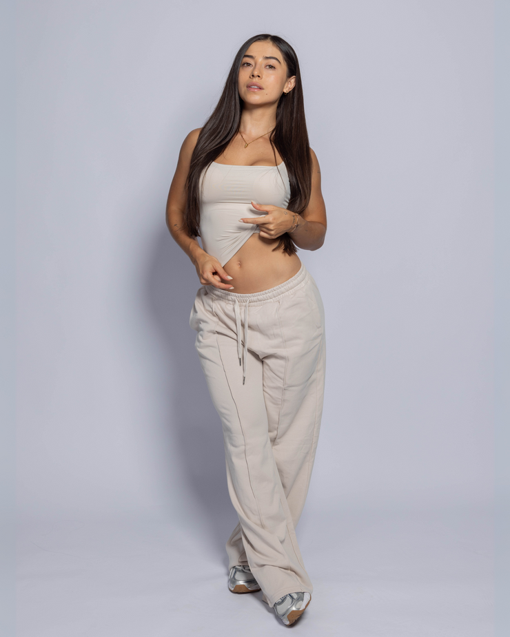 Noa-Oversize Jogger Set Beige (Se venden por separado)