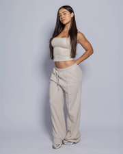 Noa-Oversize Jogger Set Beige (Se venden por separado)