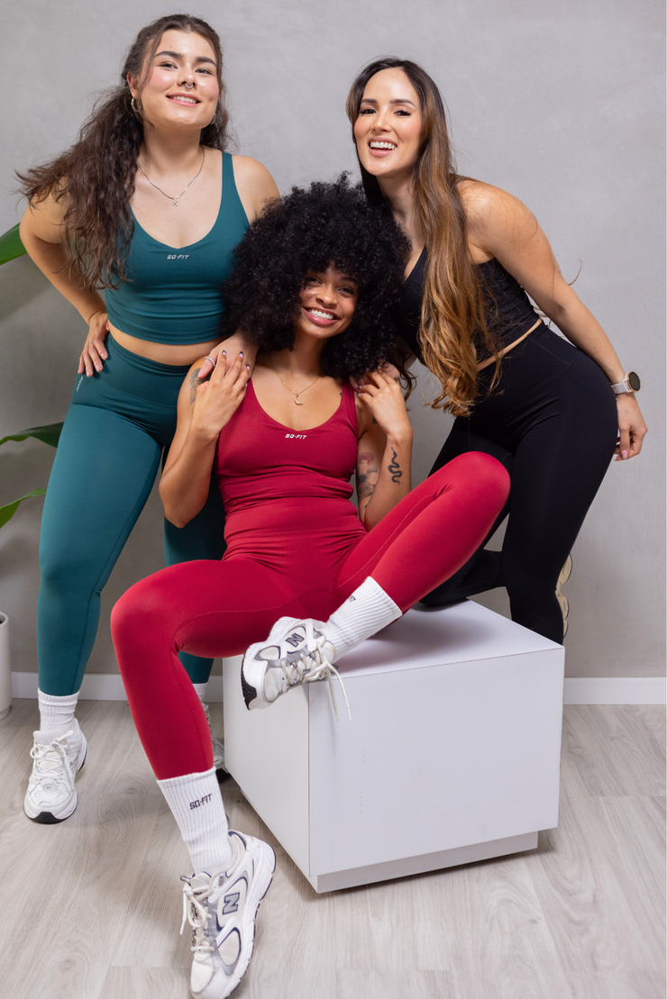 Aurora Flex  Esmeralda- Leggings / Blusa (Se venden por separado)