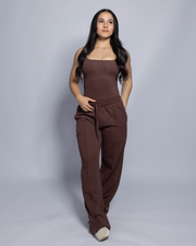 Noa-Oversize Jogger Set Cafe (Se venden por separado)