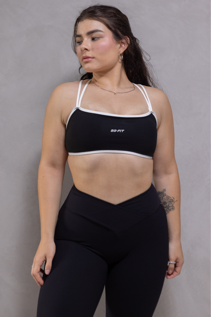 Leggings Cruzado con Textura