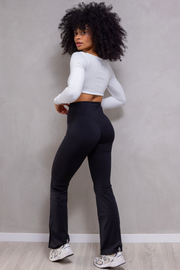 Bell pant GLAM Cruzado Negro