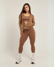 Jacket café básica