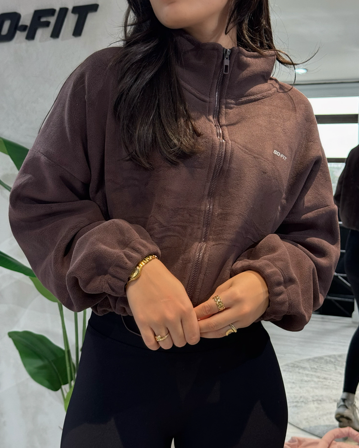 Hoodie peluche SO FIT