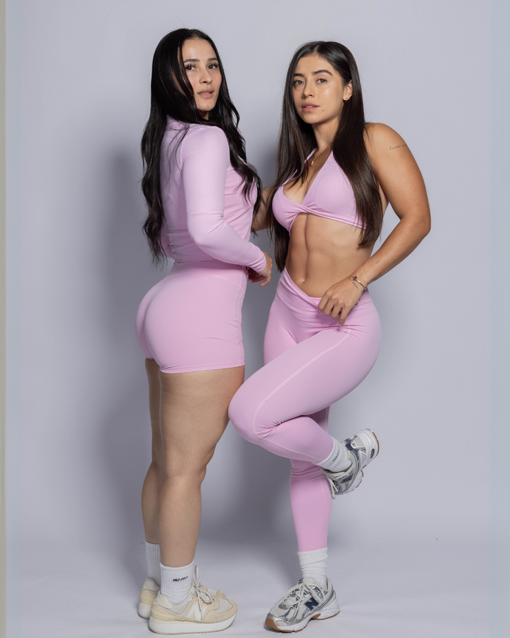 Aura Rosa Set - Jacket/Top/Leggings (Se venden por separado)