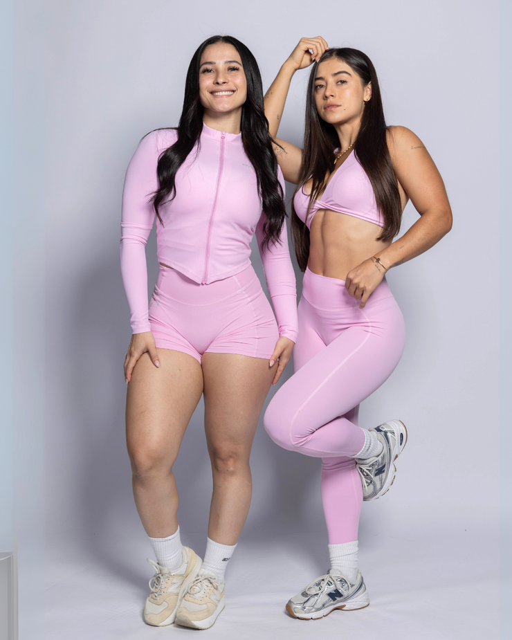 Aura Rosa Set - Jacket/Top/Leggings (Se venden por separado)