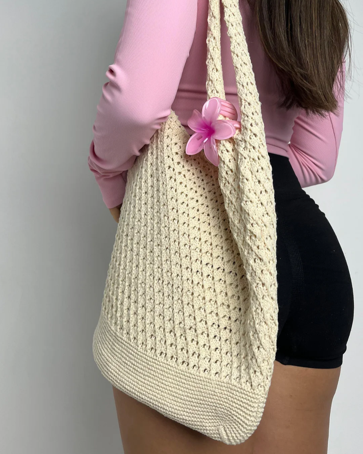 Bolso de Playa de Crochet
