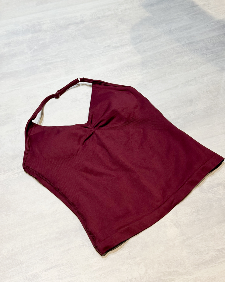 Power Fit Glow Blusa Vino