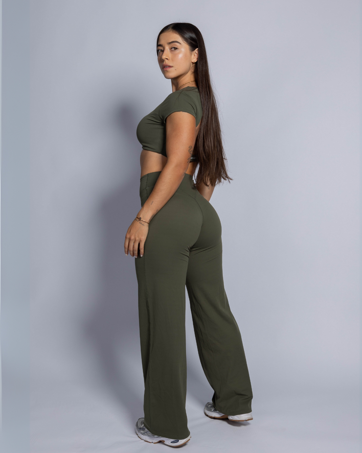 Alma Leggings Flare, Corto (100cm)