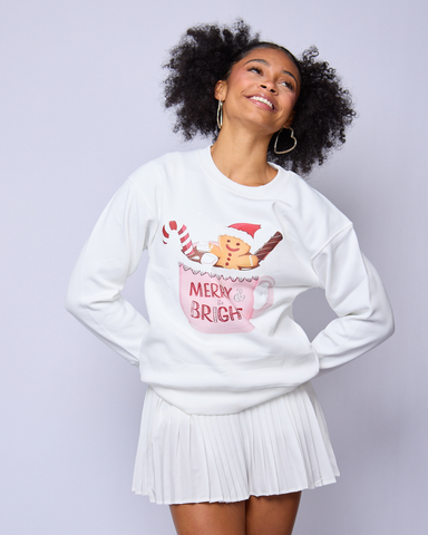 Suéter Navideño, Merry Bright