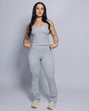 Leggings Flare Gris
