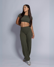 Alma Leggings Flare, Corto (100cm)