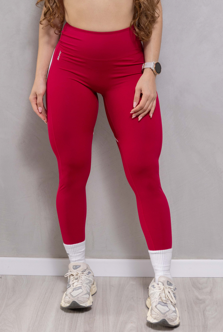 Heartbeat Set rojo, Short / Leggings / (Se venden por separado)
