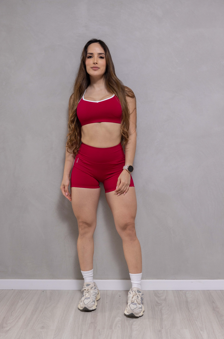 Heartbeat Set rojo, Short / Leggings / (Se venden por separado)