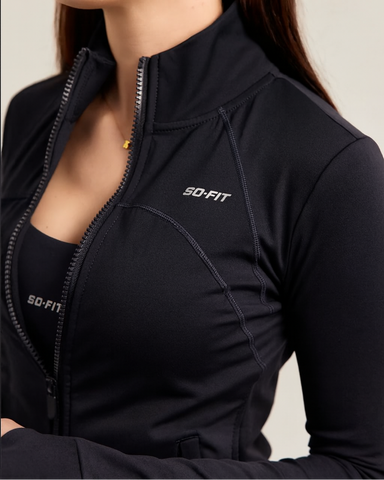 Jacket SO FIT básica negra