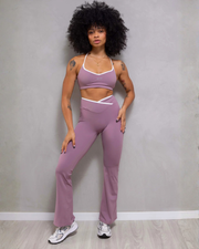 Amara Leggings Flare Cruce V