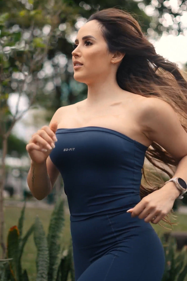 Emma strapless azul navy S hasta L