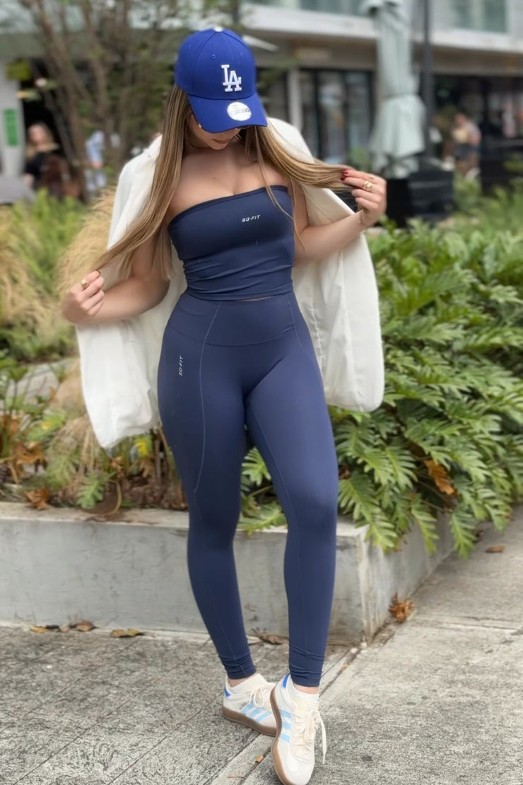 Emma strapless azul navy S hasta L