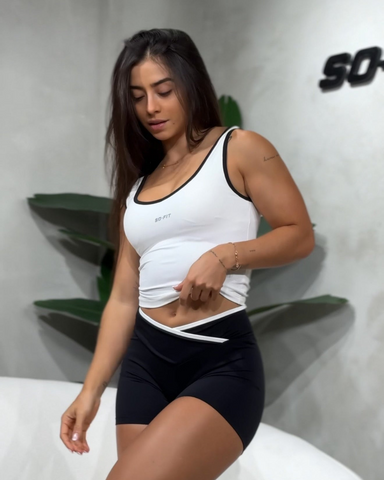 Blusa Amanda Line, Blanca