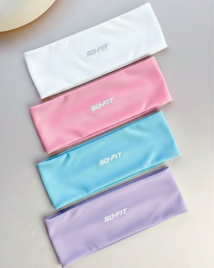 Headbands, banda elastica para cabeza - bincha Pastel