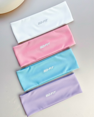 Headbands, banda elastica para cabeza - bincha Pastel