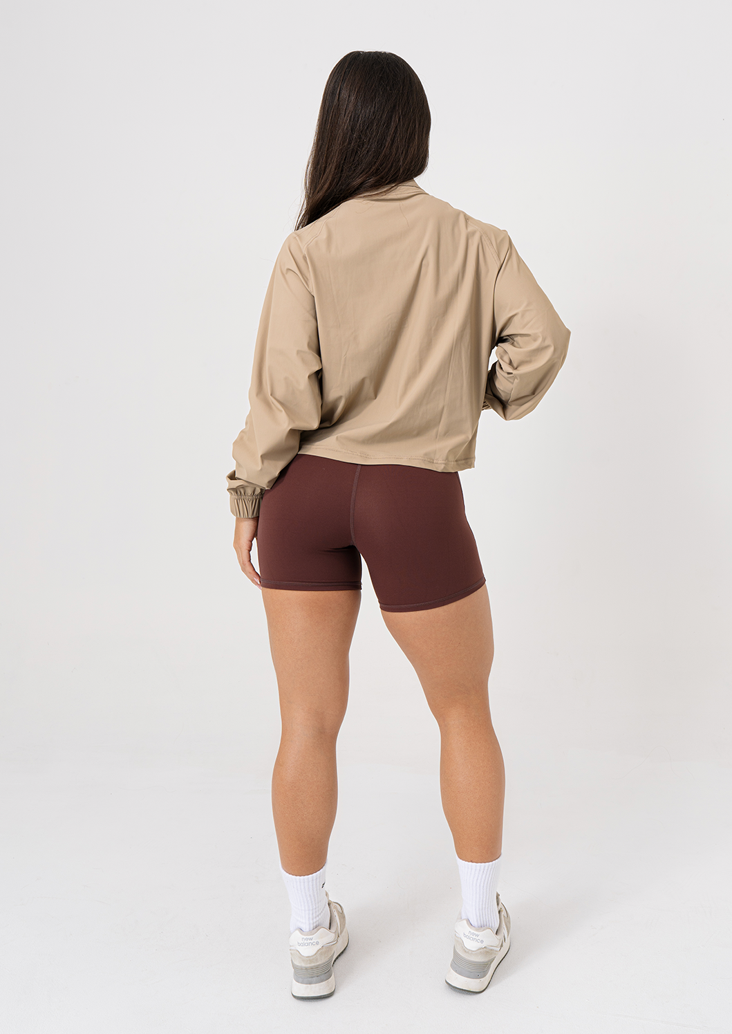 JACKET CON ZIPPER Beige SO FIT